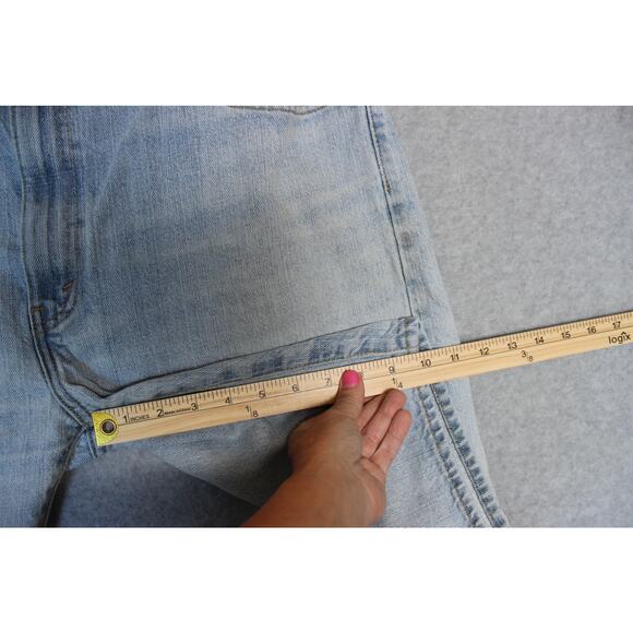 Levi's 505 Regular Fit Denim Shorts Men's size 40 Summer Jorts - Picture 3 of 8